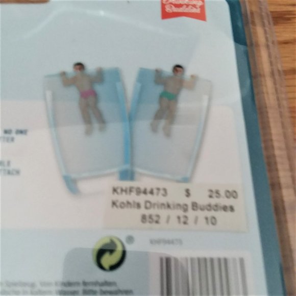 Glass Charms Drinking Buddies Cocktail Name Markers Hangers Sexy Win Bar Party - Picture 3 of 4